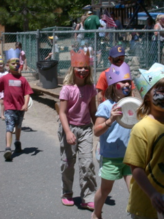 Start of the parade